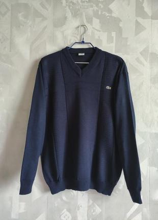 Свитер lacoste свитшот джемпер реглан