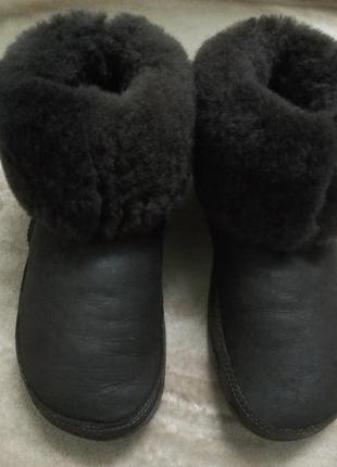 Ботинки.сапожки осень-зима кожа овчина жен. 37р. fitflopиндии4 фото