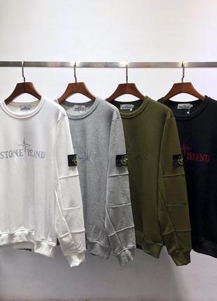 Свитшот кофта батник stone island-тон айленд2 фото