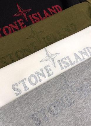 Свитшот кофта батник stone island-тон айленд5 фото