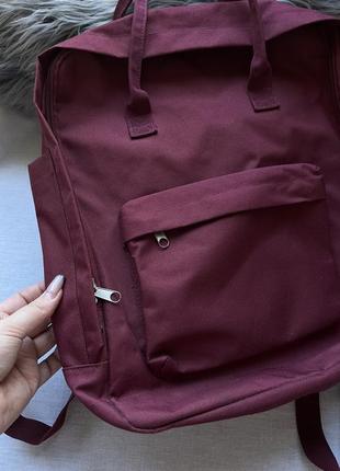 Рюкзак , портфель , рюкзак бордовый3 фото