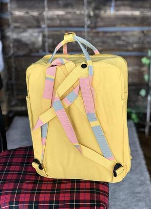 Рюкзак fjallraven kanken yellow купить фьялравен канкен желтый5 фото