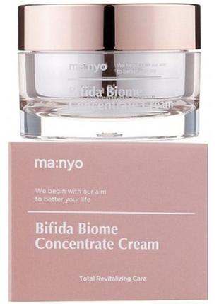 Концентрированный крем с бифидобактериями manyo factory bifida biome concentrate cream 50ml
 топ популярный