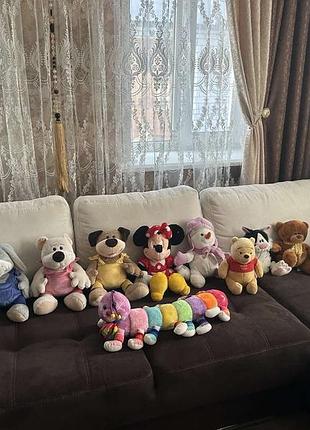 М'які іграшки disney та другі інші, ціни запитуйте