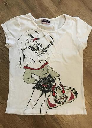 Футболка трикотажная monnalisa.