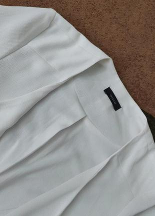 Белый пиджак жакет блейзер пиджак кардиган белый с,м размер 429 фото