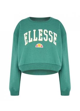 Cупер цена 50%!!! толстовка ellesse cropped wo dark green