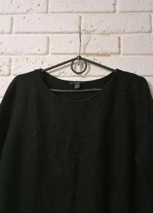 Шерстяной свитер свободного кроя от cos, шерстяной джемпер6 фото
