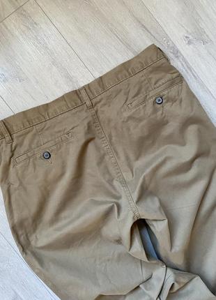 Одяг для чоловіків george 34 розмір штани брюки бежеві котони4 фото