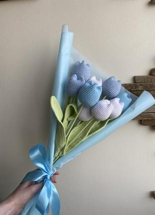 Тюльпани букет квіти1 фото