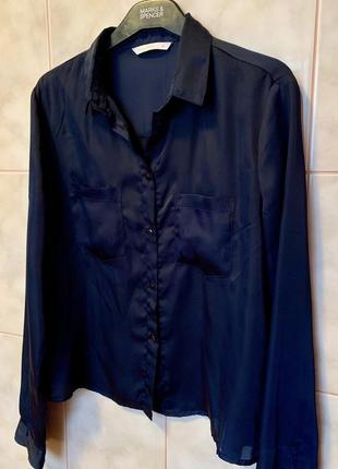 Синяя блуза / блузка5 фото