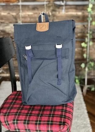 Туристичний рюкзак fjallraven foldsack g-1000 blue купити фьялравен синій