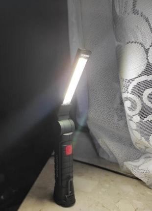 Ліхтарик для кемпінгу на магніті worklight5 фото