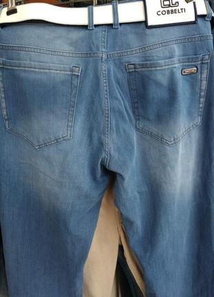 Летние джинсы cobbelti с белым поясом4 фото