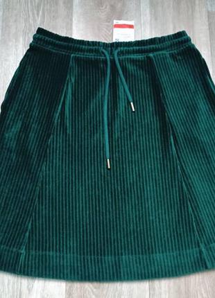Женская вельветовая юбка yessica c&a германия размер s xl