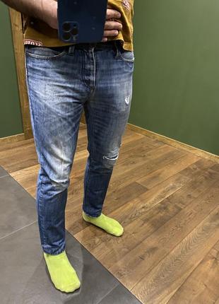 Мужские джинсы united colors of benetton, w35 размер m-l1 фото