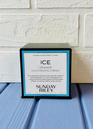 Sunday riley ice ceramide moisturizing cream увлажняющий крем с керамидами 50g2 фото