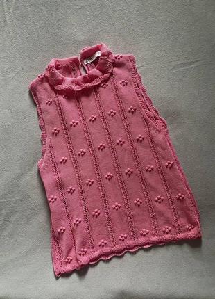 В'язаний топ від zara