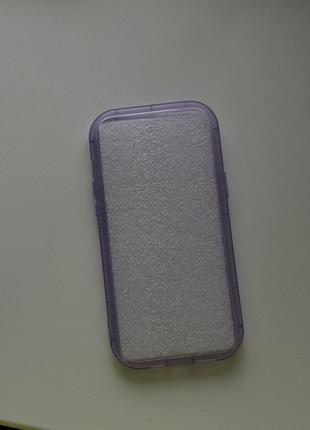 Кейс чехол чехол 13 pro max фиолетовый бампер3 фото