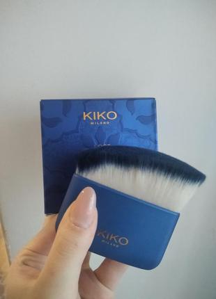 Kiko, kabuki brush, косточка, кисть для макияжа, кисть, кабуки, кабуки,