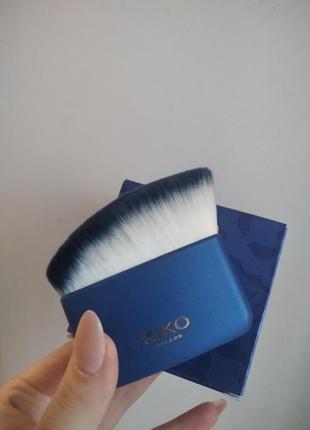 Kiko, kabuki brush, косточка, кисть для макияжа, кисть, кабуки, кабуки,