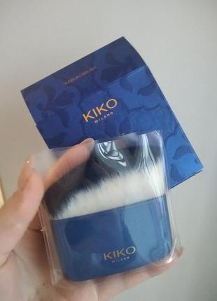 Kiko, kabuki brush, косточка, кисть для макияжа, кисть, кабуки, кабуки,
