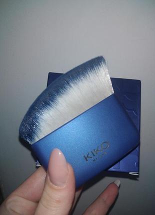 Kiko, kabuki brush, косточка, кисть для макияжа, кисть, кабуки, кабуки,
