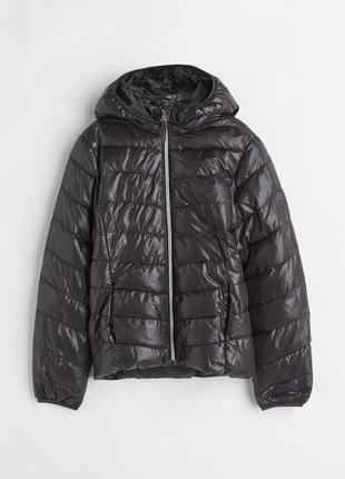 H&m легкая демисезонная фирменная куртка нм брителя на девочку курточка стеганая деми