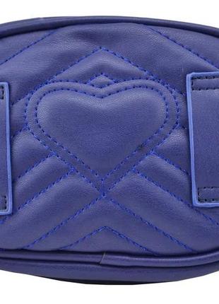 Женская сумка gucci синяя3 фото