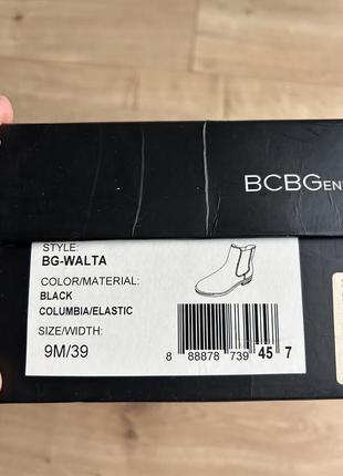 Удобные кожаные челси бренда bcbgeneration. размер 39-40.6 фото