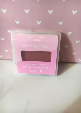 Кремові рум‘яна для щік та губ mary kay