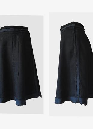 Юбка moschino льняная юбка миди moschino jeans3 фото