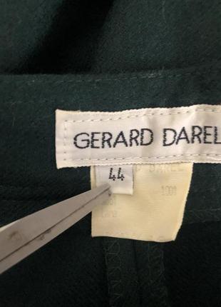 100% шерсть! стильные темно-зеленые бермуды от gerard darel, размер 44, укр 48-504 фото