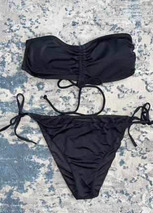 Роздільний купальник бікіні плавки топ swimwear xs-s