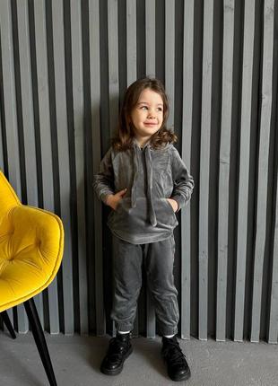 Детский спориивеый костюм велюр от 98 размера - 158💘 повязка в подарок 🎁