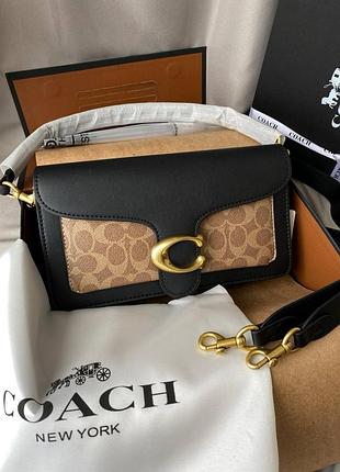 Coach tabby black/beige