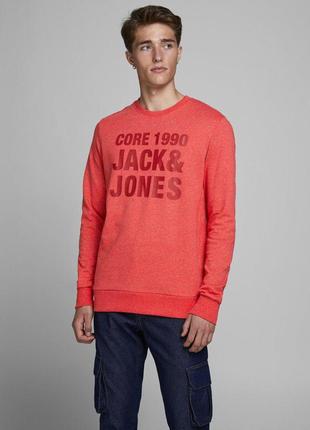 Стильний чоловічий світшот светр jack & jones core m