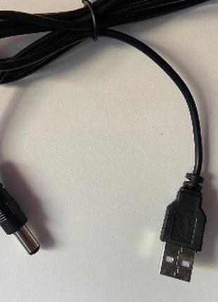 Кабель питания для роутера 5v от павербанка usb-dc / шнур для вай фай роутера4 фото