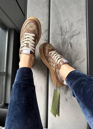 Кеды в стиле gucci