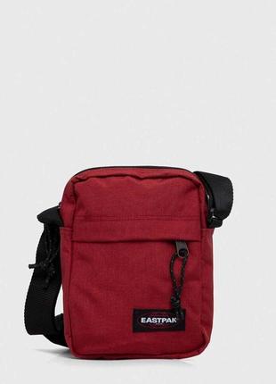 Сумка через плече eastpak the one country beige вишневий