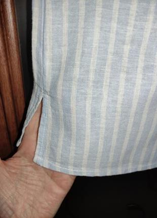 Льняная блуза / безрукавка blue motion (лен, хлопок)10 фото