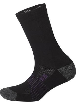 Термоноски для активного спорта для женщины crivit premium lycra® 424566 черный