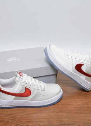 Nike nike foamposite red october 2018 2017 trends women low satin кроссовки оригинал