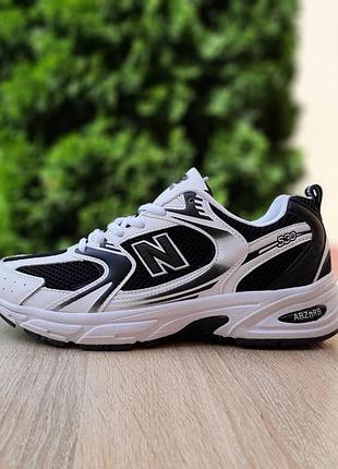 Женские кожаные кроссовки с сеткой в стиле new balance 530 🆕 нью баланс 530