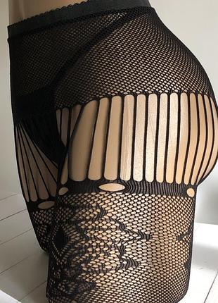 1-188 панчохи чулки с узором с поясом