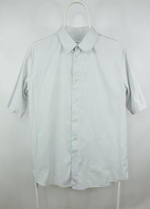 Формальная рубашка тенниска рубашка jil sander slim fit formal stretch cotton short sleeve shirt