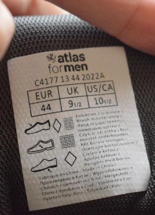 Треккинговые ботинки полуботинки atlas for men р. 44 28,8 см