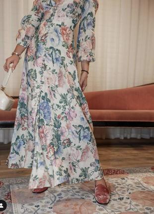 Платье лен zimmerman