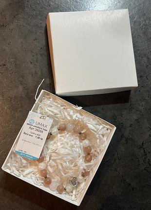 Браслет umax серебро 925 + натуральный камень