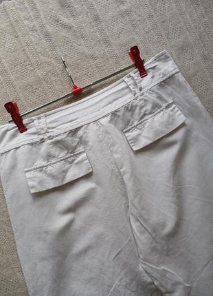 Широкі палаццо штани з льоном2 фото